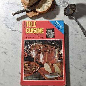 ​Vintage Chef Pol Martin Tele Cuisine Cookbook: Album 401 & Handwritten Recipes